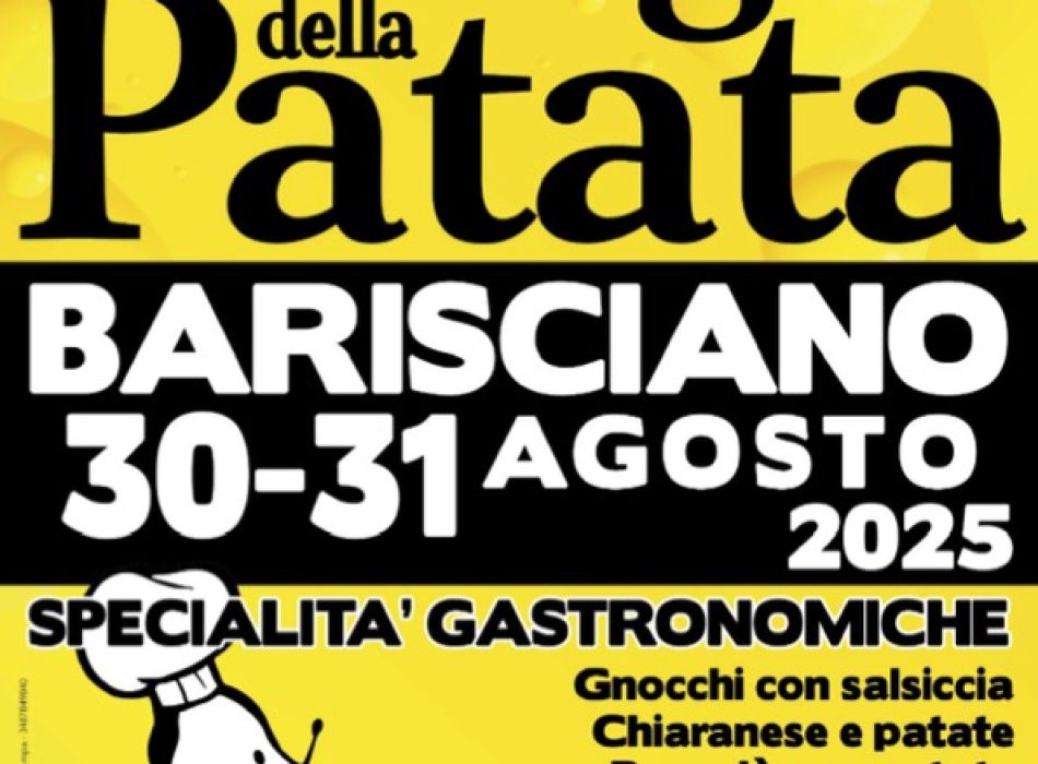 MANIFESTO SAGRA 2025 patata